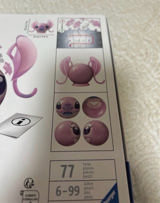 Puzzle 3D lilo  Stitch Rosa Ravensburger