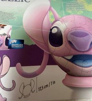 Puzzle 3D lilo  Stitch Rosa Ravensburger