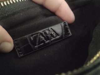 Bolso Zara efecto piel cocodrilo