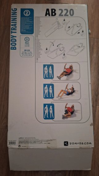 Banco abdominales DOMYOS AB220