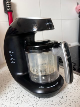 Procesadora Alimentos Twistshake Negra