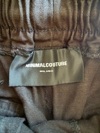 Jorts uomo Minimal Couture neri XL