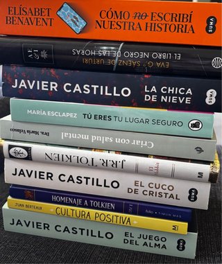 Lote 10 libros en perfecto estado