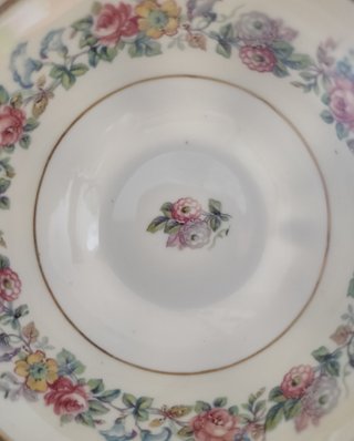 Taza y platillo Limoges Porcelain