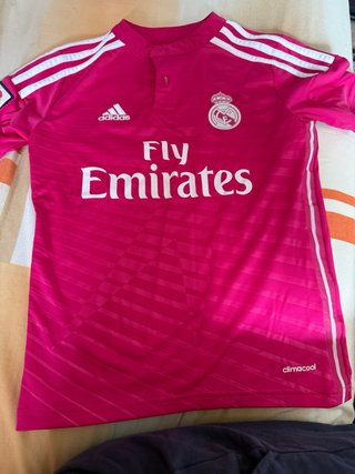 Camiseta Adidas Real Madrid Rosa talla 9a 10. Años