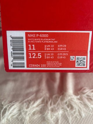 Nike P-6000 Blancas