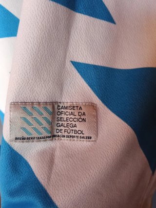 Camiseta oficial Selección Gallega Zico 2005 XL