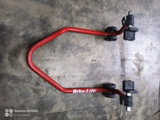 Caballete moto Bike-Lift rojo