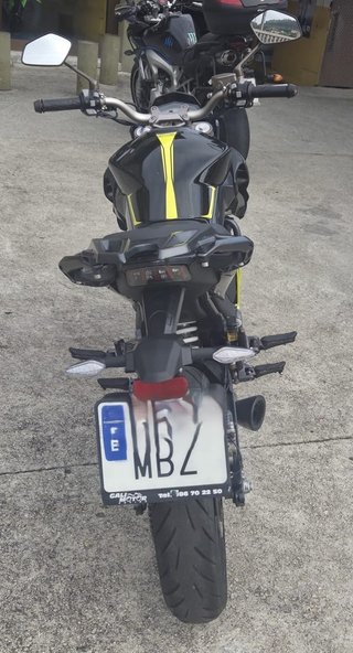 Zontes Z2 125cc 2022 Negra y Amarilla