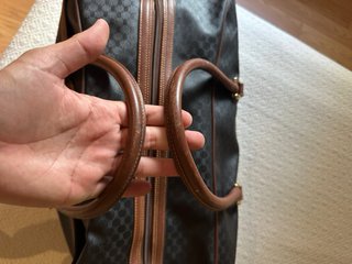 Bolsa de viaje Gucci negra