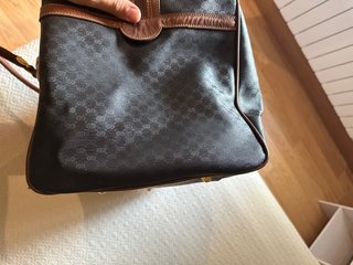 Bolsa de viaje Gucci negra