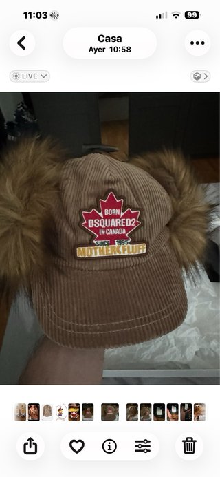 Gorra DSQUARED2 Canadian Heritage Hat