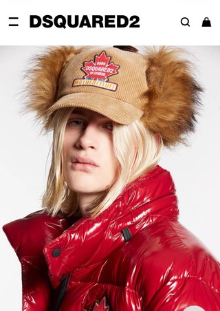 Gorra DSQUARED2 Canadian Heritage Hat