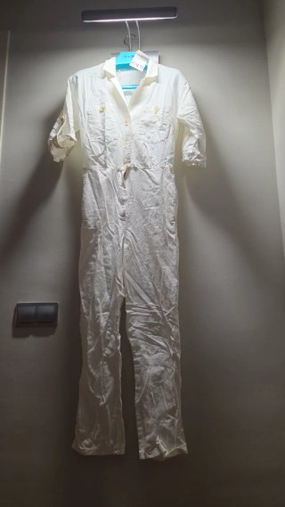 Mono Zara Blanco Talla M