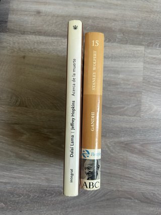 Pack 2 Libros Espiritualidad Gandhi + Dalai Lama