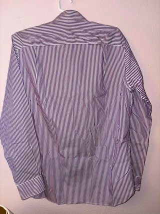 Camisa Pedro del Hierro Rayas Morado/Blanco