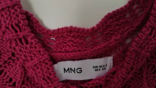 Top de punto Mango