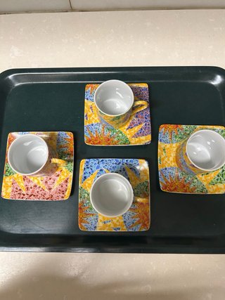 4 Tazas de café Giordano di Ponzano