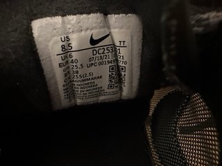 Zapatillas Nike Mujer Negras y Blancas