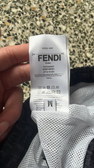 Fendi Pantaloncini Nuovi Taglia M