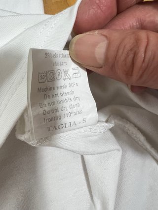 T-shirt Ovyé Bianca S Made in Italy