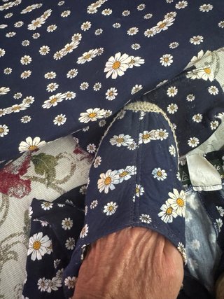 Conjunto: Bolso, Bermudas y Zapatillas Flores