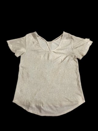 Blusa plateada