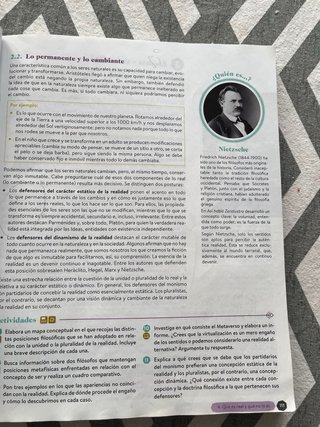 Filosofía 1º Bachillerato. Libro del estudiante...