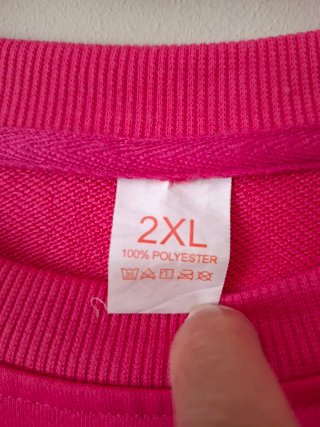 Sudadera fucsia Be Yourself