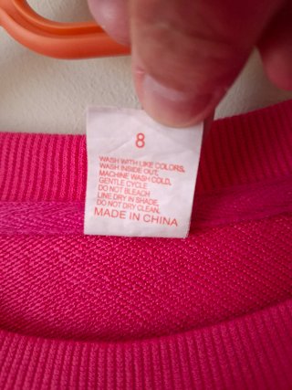 Sudadera fucsia Be Yourself