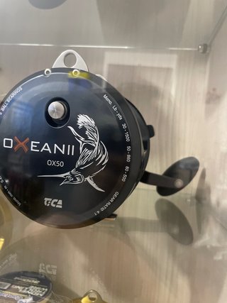 Carrete de pesca TICA OX50 brumero tonno gigante