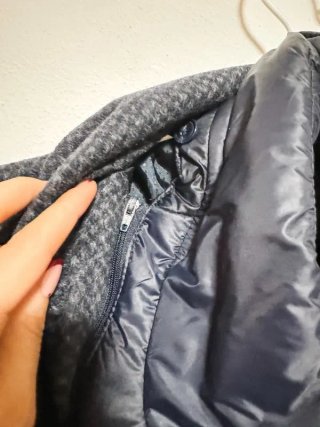 Cappotto Conbipel uomo XL con pettorina
