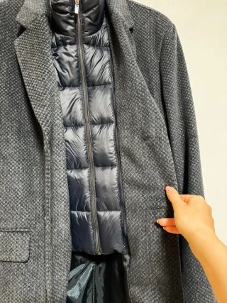 Cappotto Conbipel uomo XL con pettorina