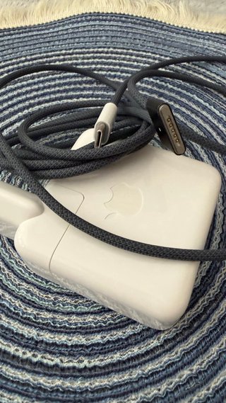 Cargador Apple Macbook Blanco