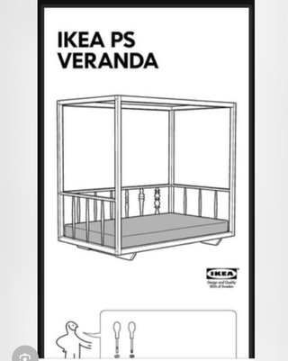 Cama Ikea PS Veranda Wiebke Braasch