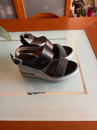 Sandalias Nero Giardini Piel Talla 38