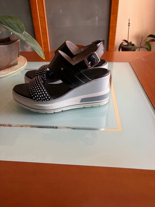 Sandalias Nero Giardini Piel Talla 38
