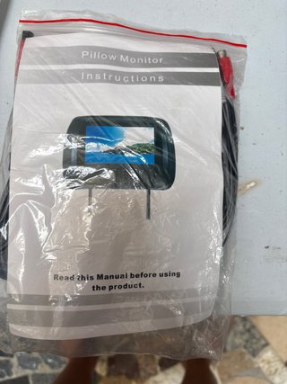 Reposacabezas Coche con Pantalla