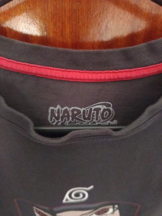 Camiseta Naruto Negra Talla S