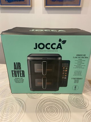 JOCCA Freidora de Aire Doble
