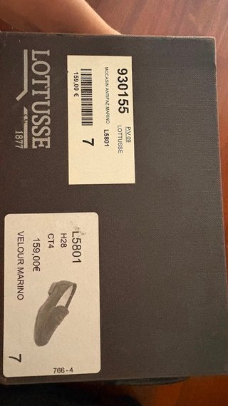 Zapatos Lottusse azul marino