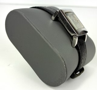 Reloj Police Acero Mujer Correa Piel Negra