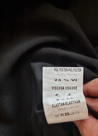 Vestito nero elegante Malloni Ixos