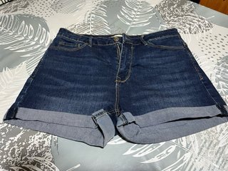 Pantalones cortos vaqueros mujer