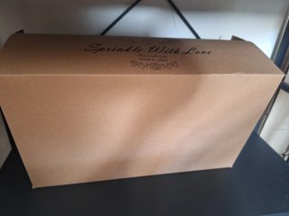 Recipiente para conos para una mesa de chuches