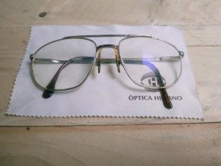 Gafas Lacoste Vintage Montura Dorada y Marrón