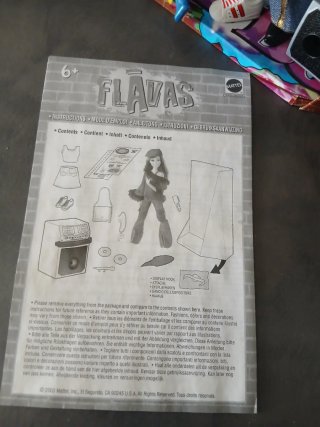 P.Bo Flavas Mattel 2003 Bambola