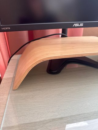 Soporte monitor madera Ikea