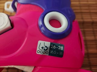 Patines, protectores y casco
