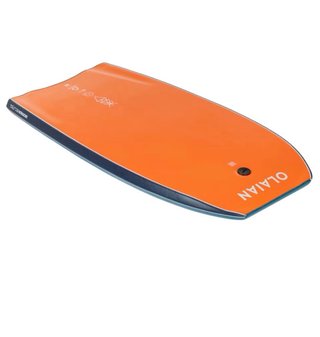 Bodyboard Olaian 500 Leash Azul y Naranja